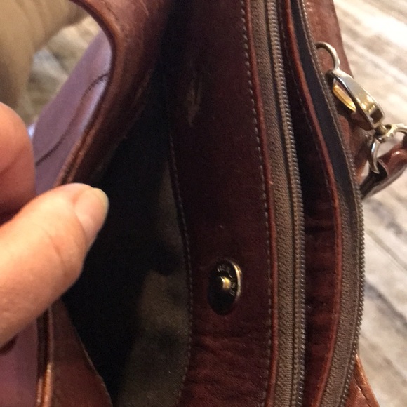 Leather Moda Pelle hand bag - Picture 6 of 8